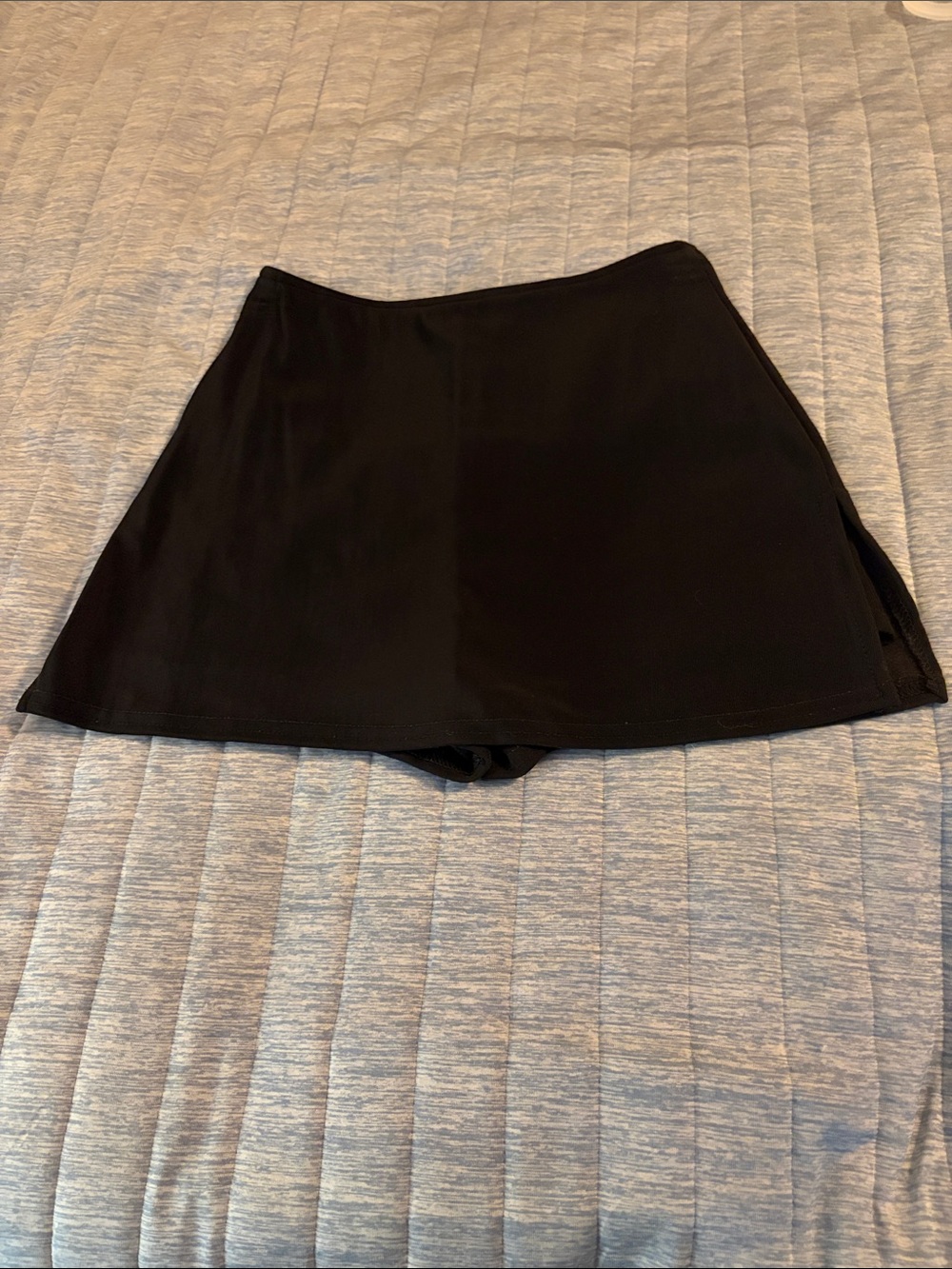 Joules Black Skater Skort with Branded Waist Label